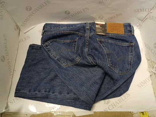 LEVI'S 501 ORIGINAL DEMIN JEANS - 34W XL 