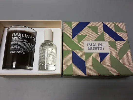 BOXED MALIN + GOETZ CANDLE AND 50ML EAU DE PARFUM SET