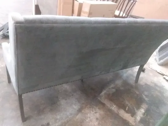 GREY FABRIC BENCH