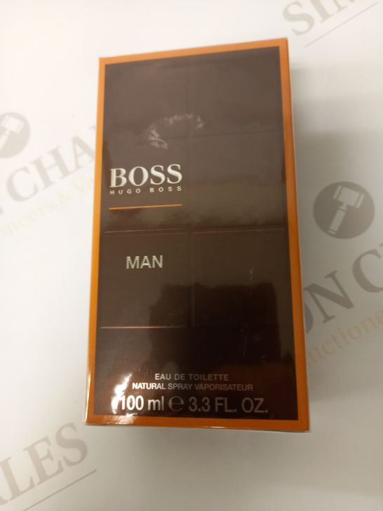 BOXED AND SELAED HUGO BOX MAN EAU DE TOILETTE 100ML