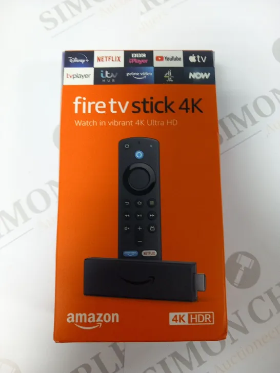 BOXED AMAZON FIRE TV STICK 4K 