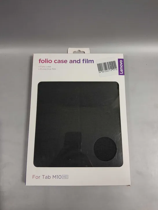 5 X BOXED LENOVO FOLIO PROTECTIVE CASE FOR TAB M10