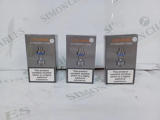 PACK TO CONTAIN APPROX. 18 X JOMO LITE 40/40S ATOMIZER TANKS 