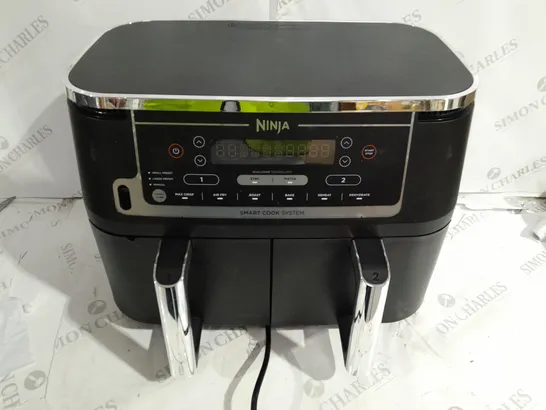 BOXED NINJA FOODI MAX 9.5L DUAL ZONE AIRFRYER AF451UK