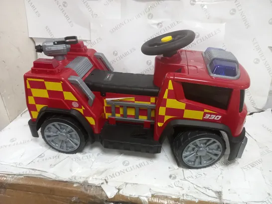 BOXED EVO ELECTRONIC RIDE ON FIRE ENGINE