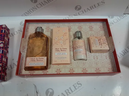 BOXED L'OCCITANE SOFT & DELICATE CHERRY BLOSSOM COLLECTION 