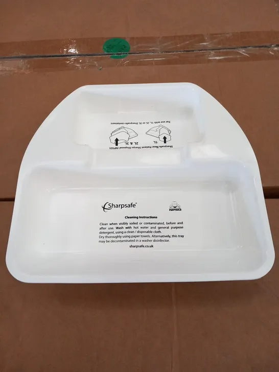 5 BOXES OF 10 SHARPSAFE NPSD SHARPSAFE TRAYS(50 IN TOTAL)