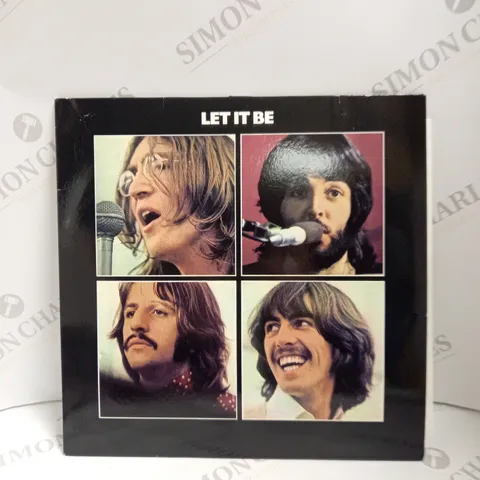 BOXED THE BEATLES "LET IT BE" VIYNL