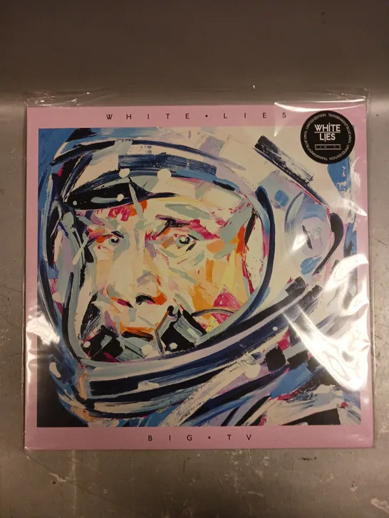 WHITE LIES BIG TV LIMITED EDITION TRANSPARENT BLUE VINYL