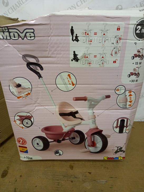 BOXED BE MOVE CHILDRENS TRIKE - PINK RRP £46.99