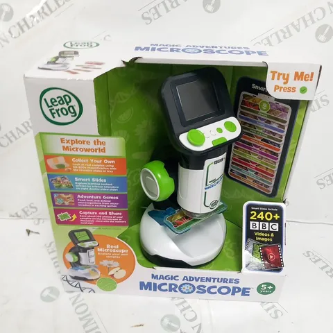 BOXED LEAP FROG MAGIC ADVENTURES MICROSCOPE