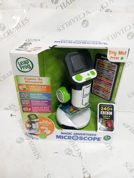 BOXED LEAP FROG MAGIC ADVENTURES MICROSCOPE