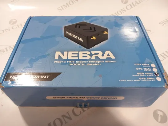 BOXED NEBRA HNT INDOOR HOTSPOT MINER ROCK PI VERSION