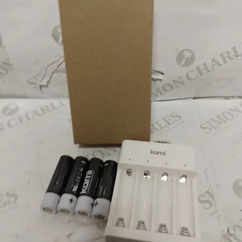 KAMI BATTERY CHARGER & BATTERIES 