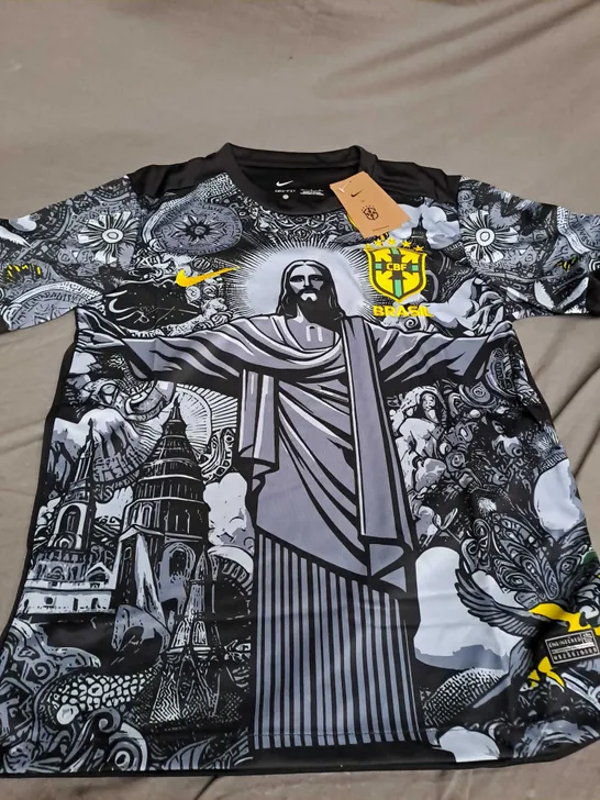 NIKE BRAZILE CHRIST THE REDEEMER SPECIAL EDITION SHIRT - SMALL