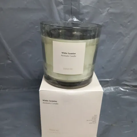 BOXED WHITE JASMINE AROMATIC CANDLE - 620G 