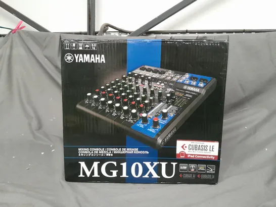 BOXED YAMAHA MIXING CONSOLE MG10XU 