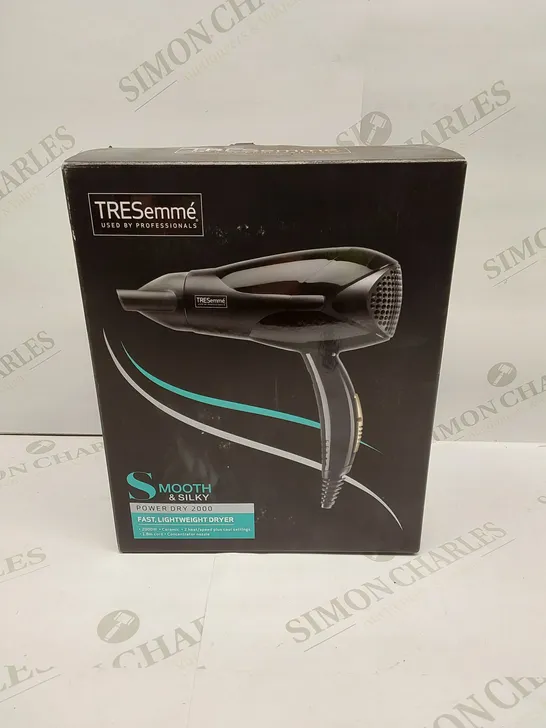 BRAND NEW BOXED TRESEMME SMOOTH & SILKY POWER DRY 2000 HAIR DRYER 