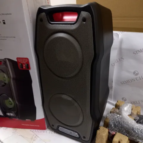 SHARP BLUETOOTH PARTY SPEAKER SYSTEM 