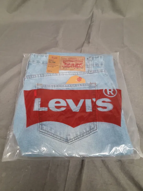 SEALED LEVI'S 511 SLIM FIT JEANS - W38 L32