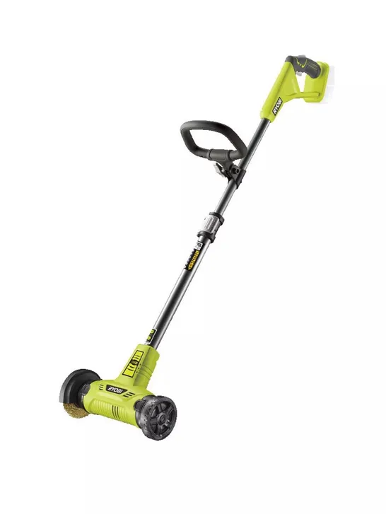 RYOBI RY18PCA-0 18V ONE+ CORDLESS PATIO CLEANER WITH WIRE BRUSH