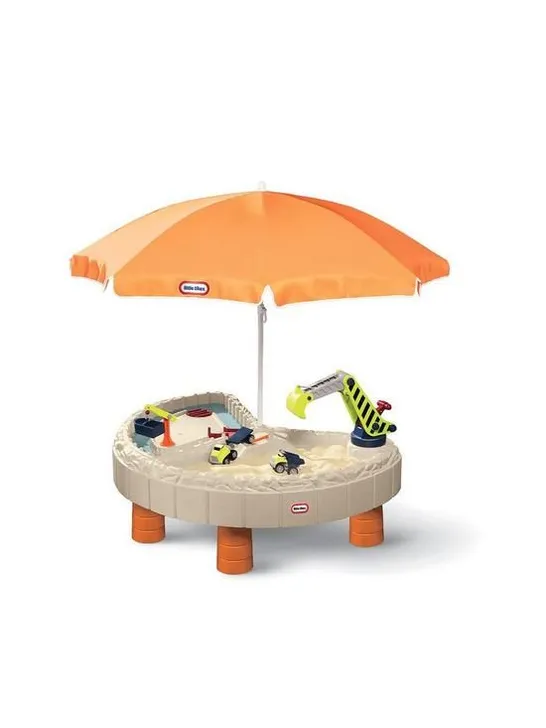 BOXED LITTLE TYKES BUILDERS BAY SAND AND WATER TABLE  RRP £174.99