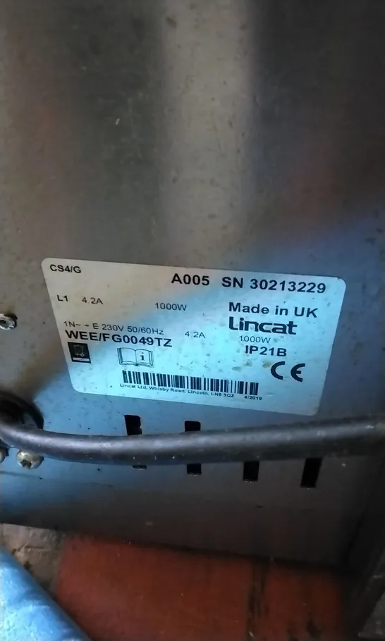 LINCAT CS4/G COMMERCIAL CHIP SCUTTLE