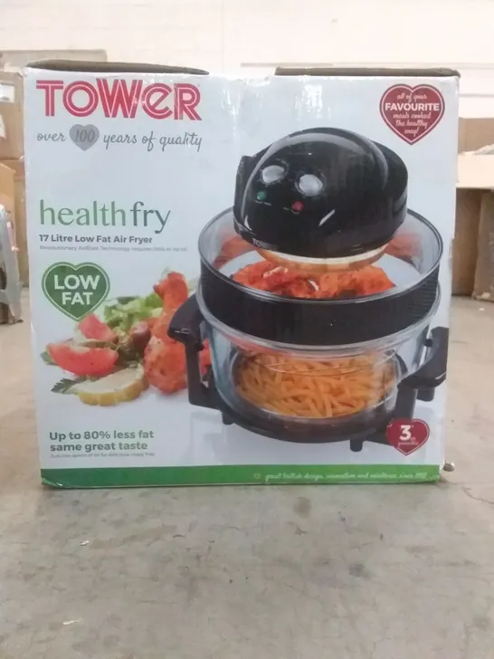 TOWER HEALTHFRY 17L LOW FAT AIR FRYER 