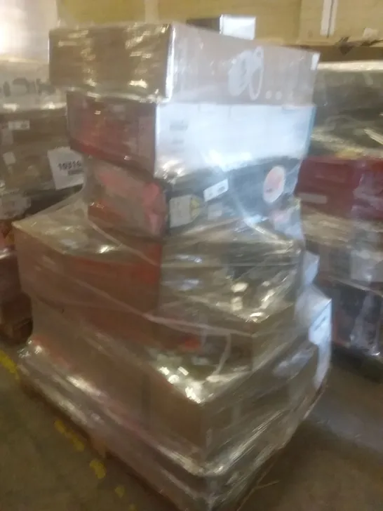 PALLET OF APPROXIMATELY 27 UNPROCESSED RAW RETURN HOUSEHOLD AND ELECTRICAL GOODS TO INCLUDE;