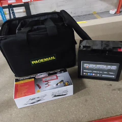 PACEMAN BATTERY CHARGING KIT IN CARRY BAG