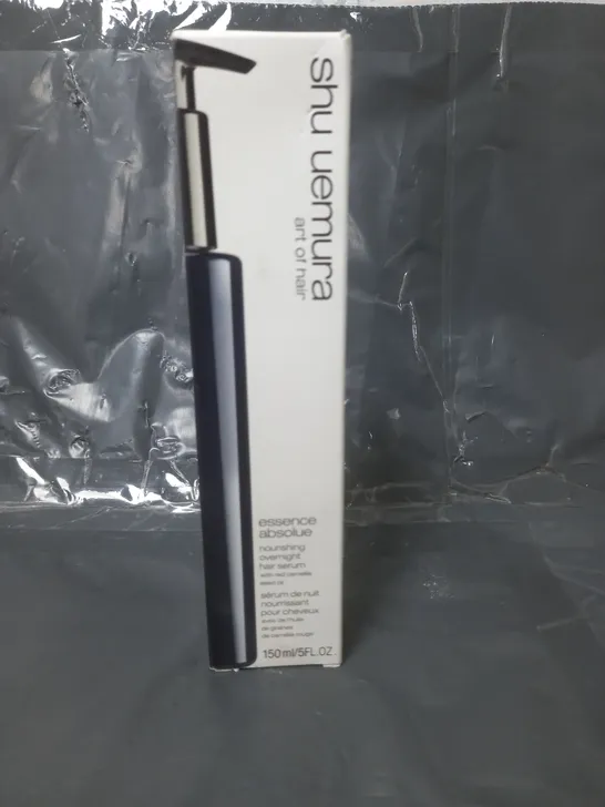 BOXED AND SEALED SHU UEMURA ESSENCE ABSOLUE NOURISHING OVERNIGHT SERUM 150ML