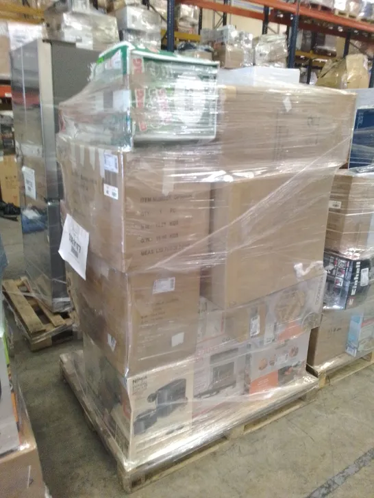 PALLET OF APPROXIMATELY 22 UNPROCESSED RAW RETURN HOUSEHOLD AND ELECTRICAL GOODS TO INCLUDE;