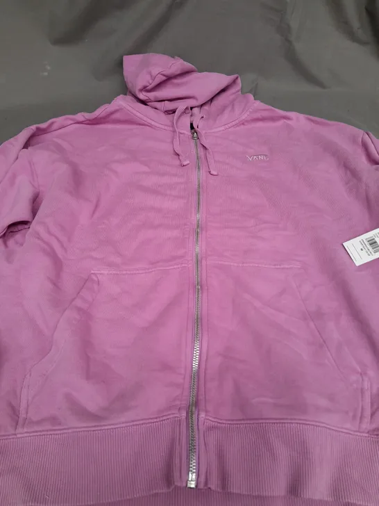 VANS PURPLE JACKET WITH HOODIE - MEDIUM