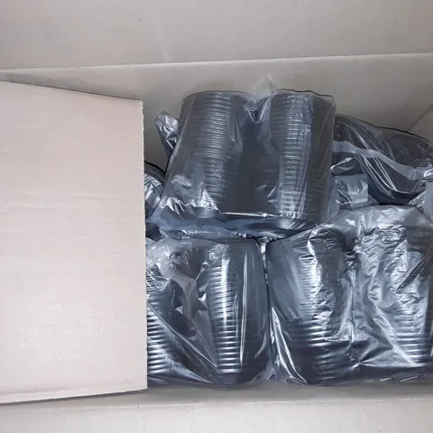 PALLET OF APPROXIMATELY 17 BOXES OF A 1000 QUANTITY OF PLASTIC COFFEE LIDS