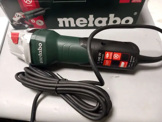 BOXED METABO WP-11-125 QUICK ANGLE GRINDER