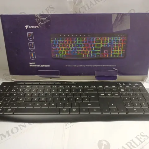 BOXED TECURS WK007 WIRELESS KEYBOARD 