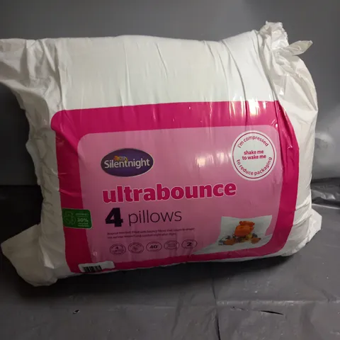 SILENT NIGHT ULTRABOUNCE 4 PILLOWS