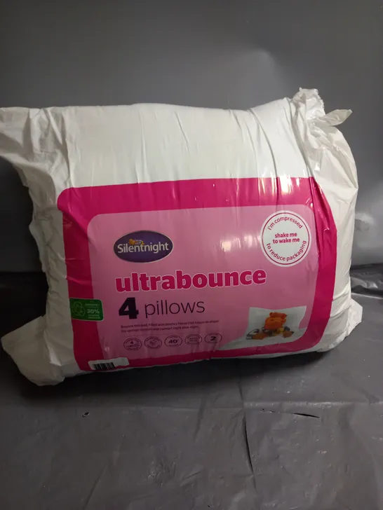 SILENT NIGHT ULTRABOUNCE 4 PILLOWS