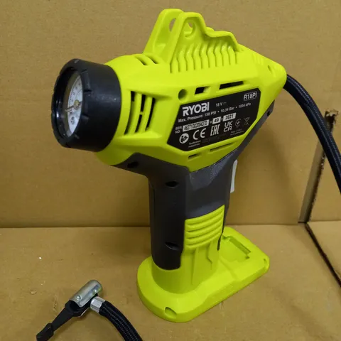 RYOBI R18PI CORDLESS HIGH PRESSURE INFLATOR