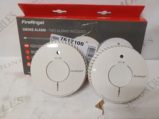 FIREANGEL TWO SMOKE ALARM SET