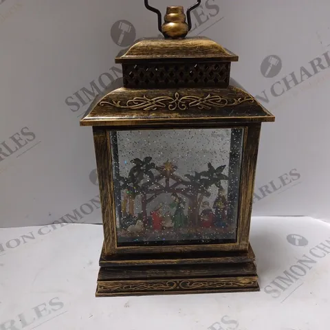 BOXED GLENEAGLES CHRISTMAS MAGIC BIBLE SCENE DECORATIVE PIECE