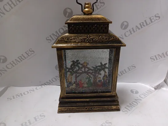 BOXED GLENEAGLES CHRISTMAS MAGIC BIBLE SCENE DECORATIVE PIECE