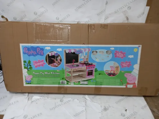 BOXED PEPPA PIG MUD KITCHEN PLAY SET - COLLECTION ONLY 