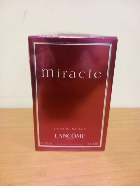 BOXED AND SEALED MIRACLE L'EAU DE PARFUM LANCOME 100ML