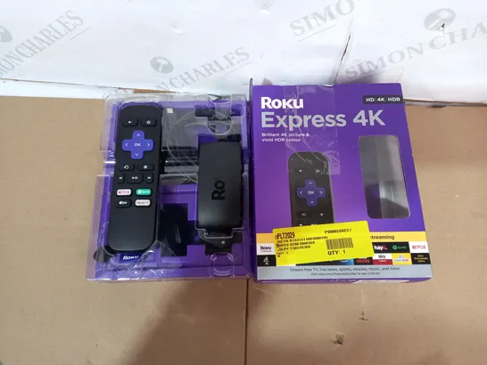 BOXED ROKU EXPRESS 4K