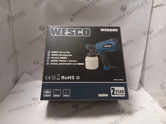 SEALED BOXED WESCO 500W SPRAY GUN WS5585