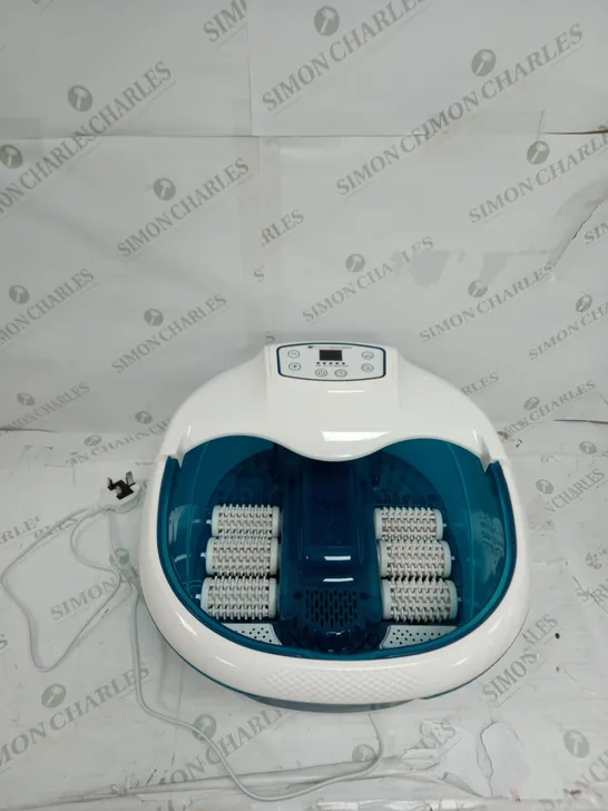 BOXED MOTORISED ROLLER FOOT BATH SPA & MASSAGER 