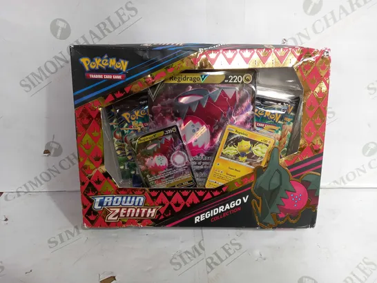 SEALED POKEMON TRADING CARD GAME CROWN ZENITH REGIDRAGO V 