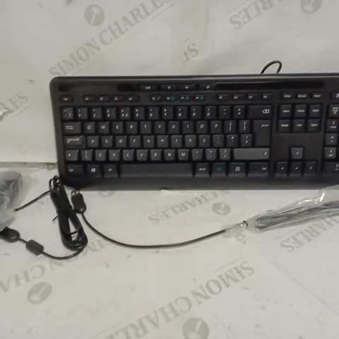 MICROSOFT WIRED 600 DESKTOP KEYBOARD & MOUSE SET - BLACK 