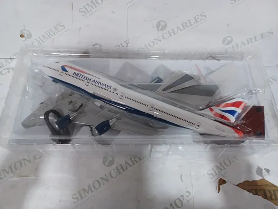 BOXED AIRPLANE MODEL BRITISH AIRWAYS 